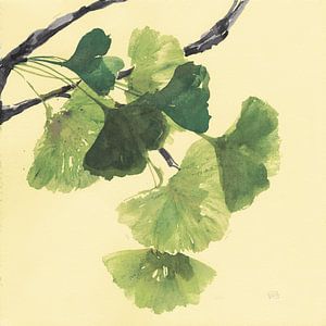 Gingko Leaves I Dark, Chris Paschke van Wild Apple