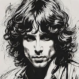 De Onsterfelijke Jim Morrison van Bart Veeken