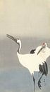 Deux grues de Ohara Koson - 1900 - 1930 par Gave Meesters Aperçu