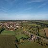 Aerial panorama of the parish of Klimmen in South Limburg by John Kreukniet