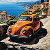 VW Käfer mit wunderschöner Aussicht von PublicArt77