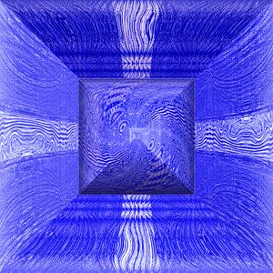 Traces d'étoiles #5 bleu