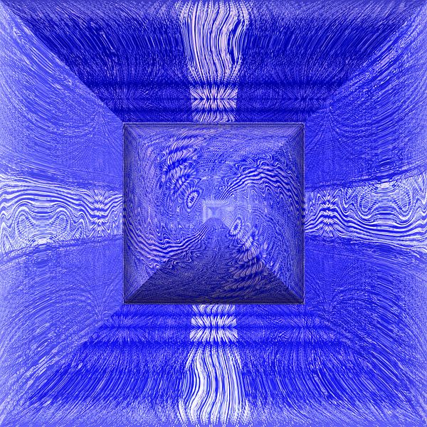 Star trails #5 blue by L.A.B.