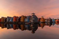 Reitdiephaven bei Sonnenuntergang