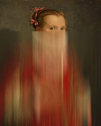 Porträt einer jungen Frau, Original von Giovanni Battista Moroni