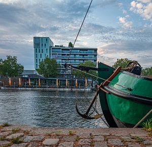 Veel bootjes in de Piushaven