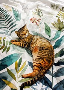 Schlafende Katze #Katze #Katzenleben