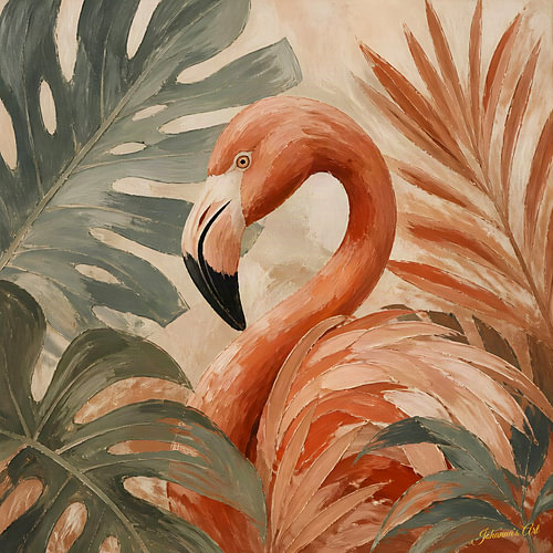 Imperial Jungle Collection – Flamingo