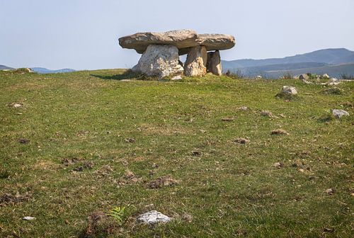 De prehistorische dolmen van Merilles in Asturië