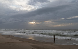 Le soir s'empare des dernières lueurs à Domburg