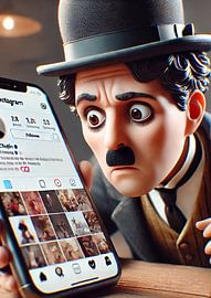 Charlie discovers Instagram!