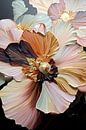 Golden Flickers in Blossom van De Mooiste Kunst thumbnail
