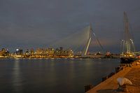 Rotterdam Erasmus Bridge Kop van Zuid