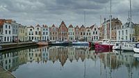 Dreamy image of the port of Goes