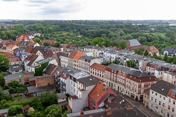 Luftaufnahme von der Hansestadt Wismar von Reiner Conrad