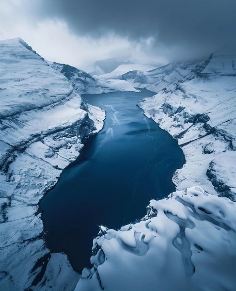Eindeloze ijswerelden van fernlichtsicht