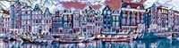 Amsterdam, grachtengordel in de winter van Rietje Bulthuis thumbnail