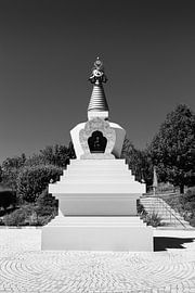 Stupa at Dhagpo Kagyu Ling, France by Imladris Images