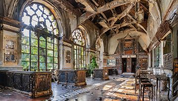 Lost Places koffiebar met twee verdiepingen van Mustafa Kurnaz