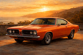 Un voyage à travers l'histoire – Plymouth Barracuda – 1968