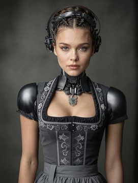 Entre délicatesse et construction sur Klaus Tesching - Art-AI