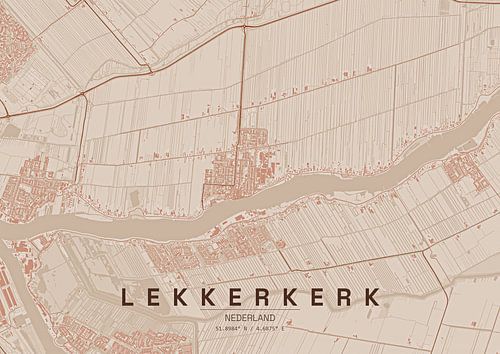 Lekkerkerk Plattegrond
