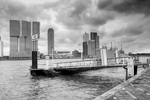 Jetée d'amarrage en Meuse