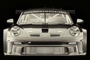 Porsche 911 GT-3 RS - Cup 2021 vorne von Jan Keteleer