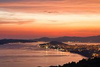 Sunset over Split