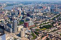 Luchtfoto centrum Rotterdam van Anton de Zeeuw thumbnail