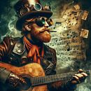 Man plays guitar by Bernhard Karssies thumbnail