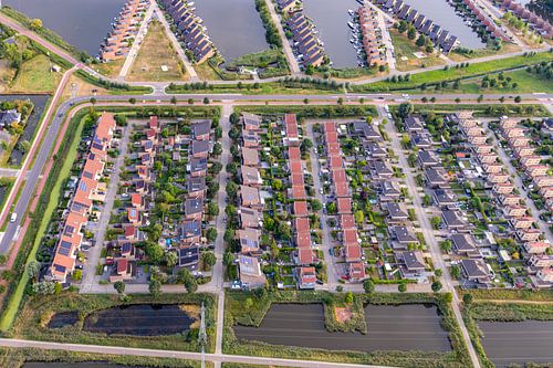 Aerial photo of Zuiderburen (phase 1), Leeuwarden