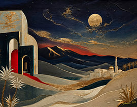 Deco After Dark – Echoes of Antiquity by Johannas Art Creations