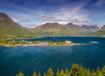 Kerk op de Lofoten van Hamperium Photography