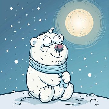 Frozen Madness : l'ours polaire s'amuse sur Karina Brouwer