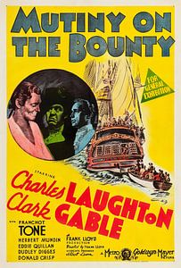 Affiche de film Mutiny on The Bounty sur Brian Morgan