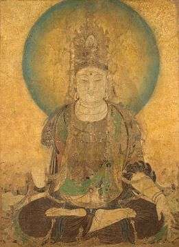 Bodhisattva assis