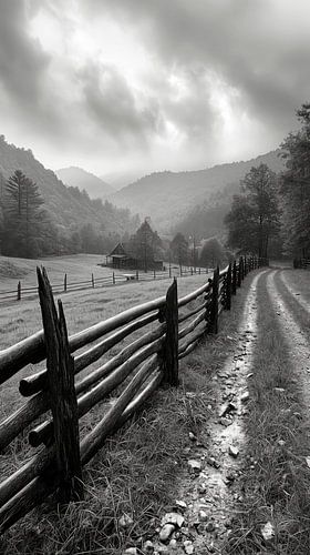Rustic Mountain Lodge
