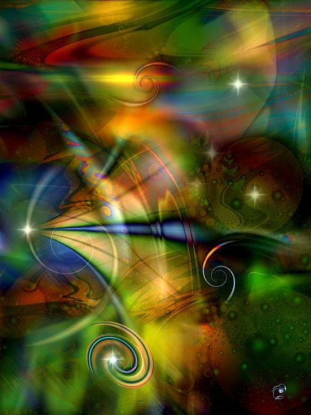 Colourful dream by Claudia Gründler