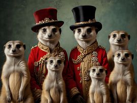 Royal family | Meerkats by Art Twist by M