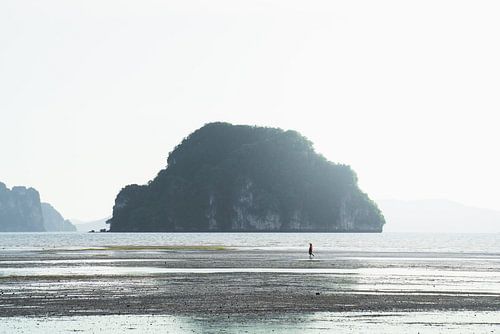 Thailändische Berglandschaft in Krabi