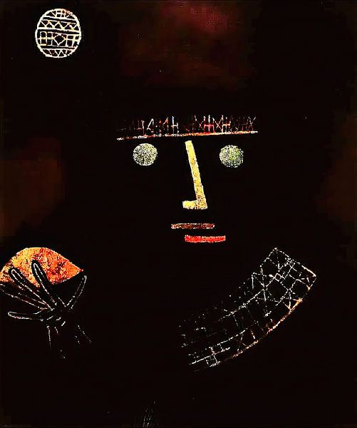 Schwarzer Ritter - Paul Klee von Accessible Art