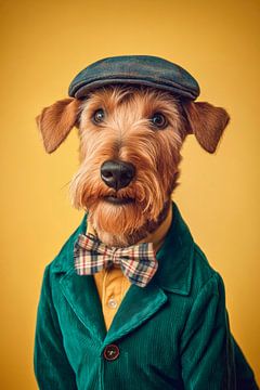 Irish Terrier by Poster Art Shop
