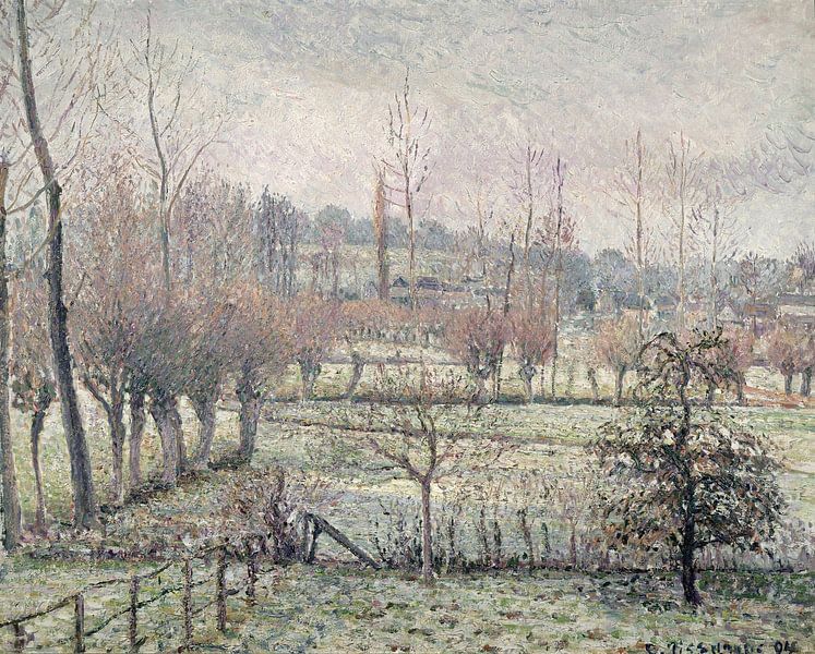Camille Pissarro,Sneeze effect at Eragny by finemasterpiece
