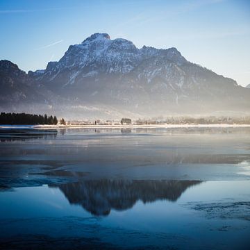 Forggensee in de Allgäu van Mustafa Kurnaz