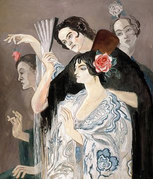 Francis Picabia - Femmes espagnoles (ca. 1925) sur Peter Balan