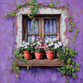 Blooming window by Poster Art Shop