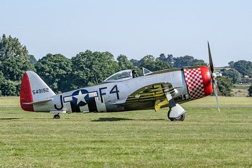 USAAF Republic P-47D Thunderbolt.