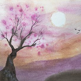 Aquarel part 118 van Tania Perneel