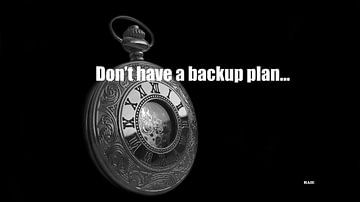 Inspiration "No backup" van henrie Geertsma